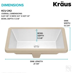 KRAUS Elavo 21-1/8