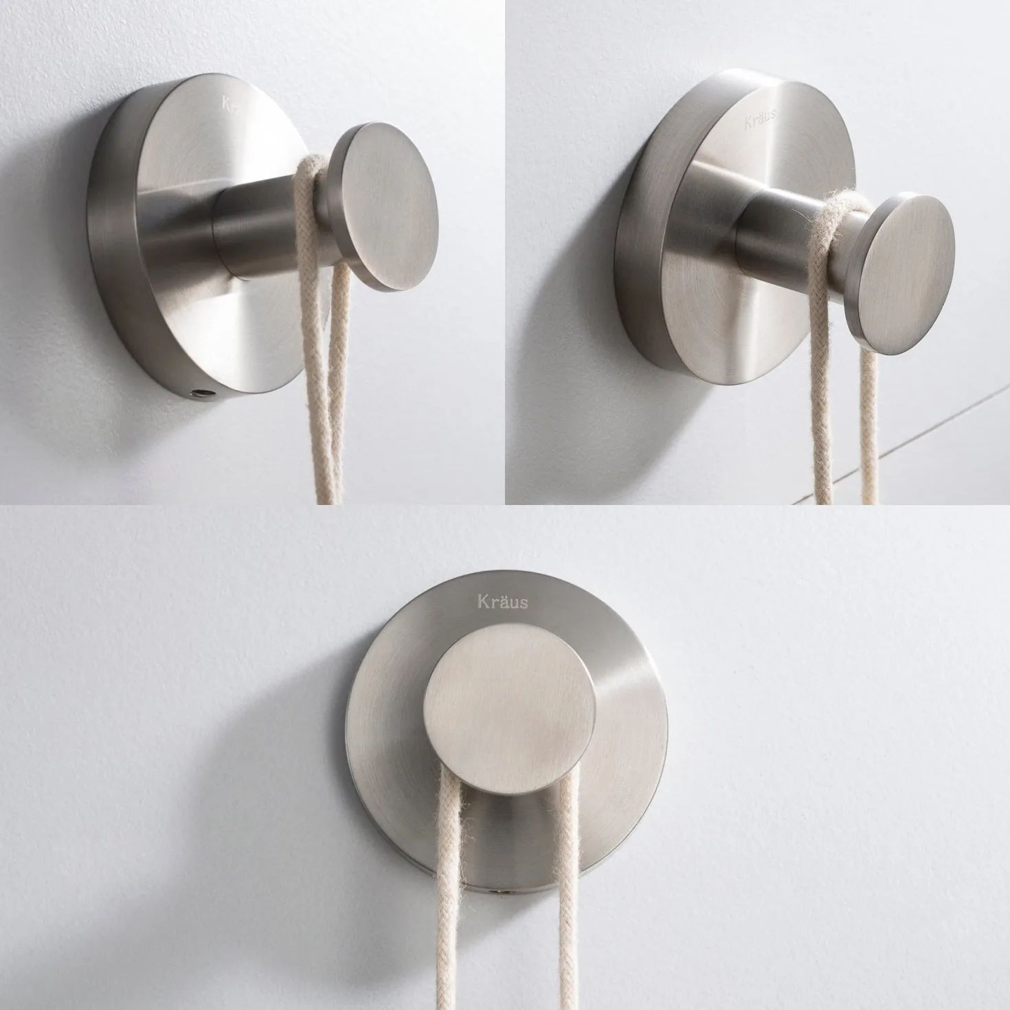 KRAUS Elie Bathroom Robe and Towel Hook