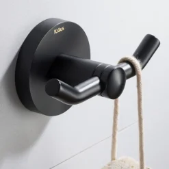 KRAUS Elie Bathroom Robe and Towel Double Hook