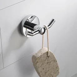 KRAUS Elie Bathroom Robe and Towel Double Hook