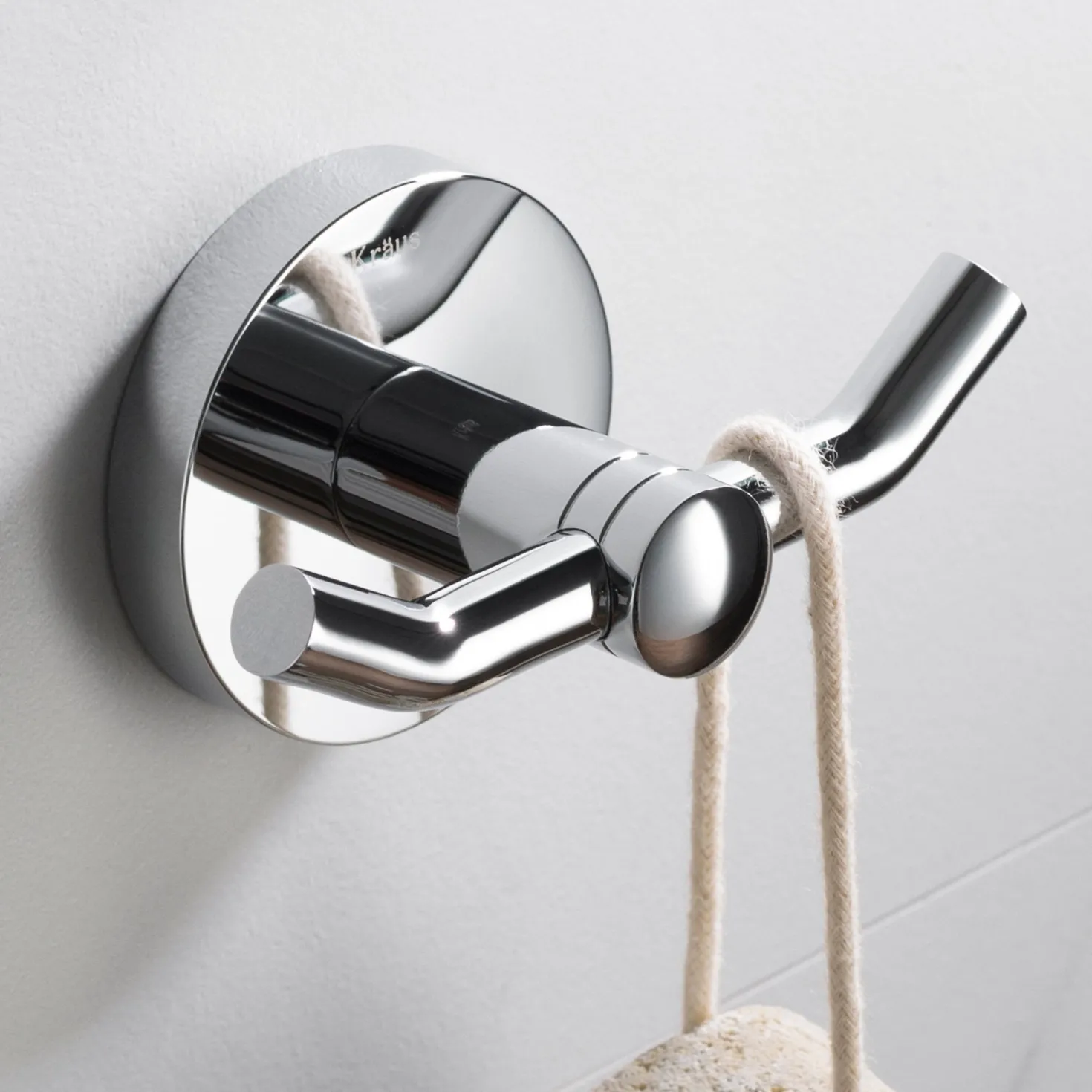 KRAUS Elie Bathroom Robe and Towel Double Hook