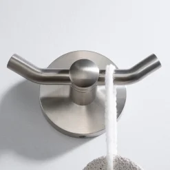 KRAUS Elie Bathroom Robe and Towel Double Hook