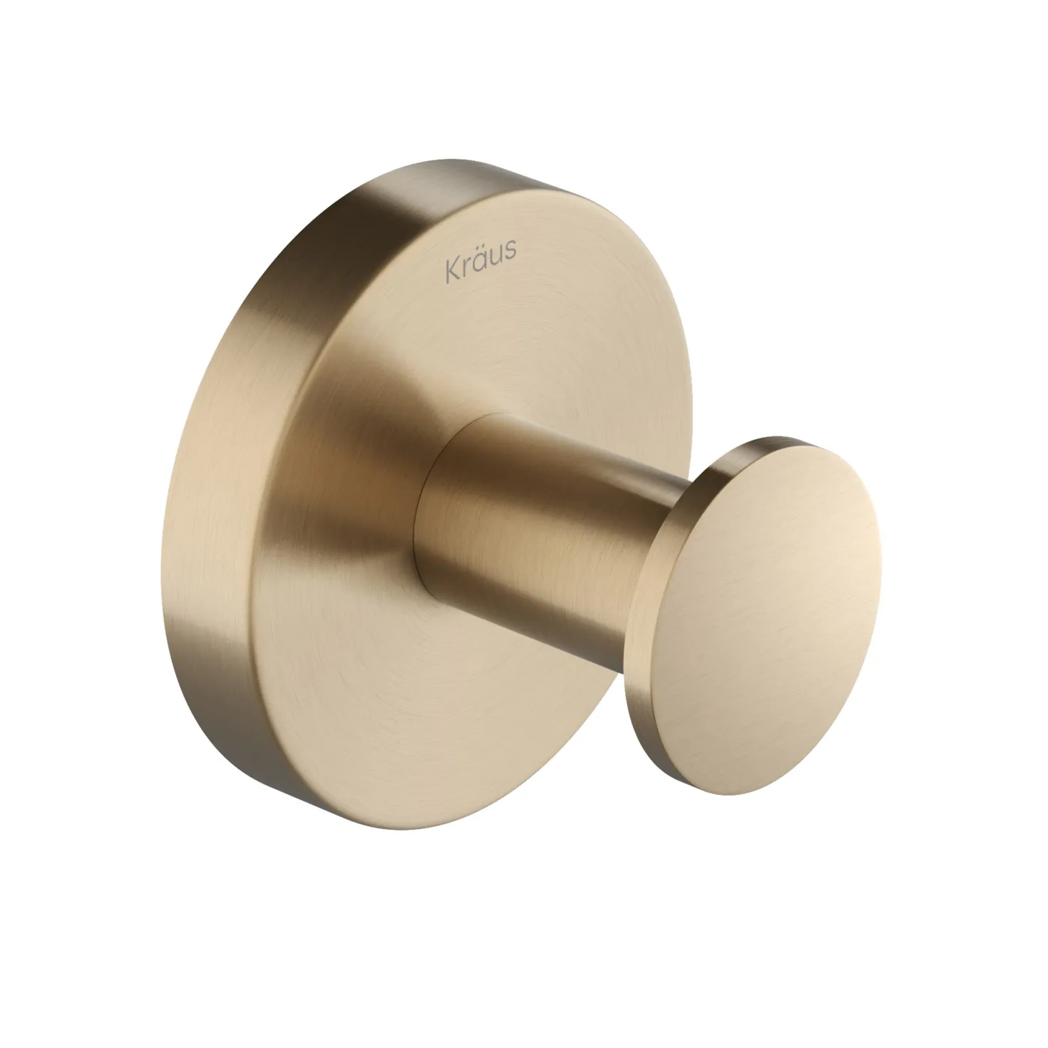KRAUS Elie Bathroom Robe and Towel Hook, Brushed Gold Finish