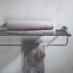 KRAUS Elie Bathroom Shelf with Towel Bar