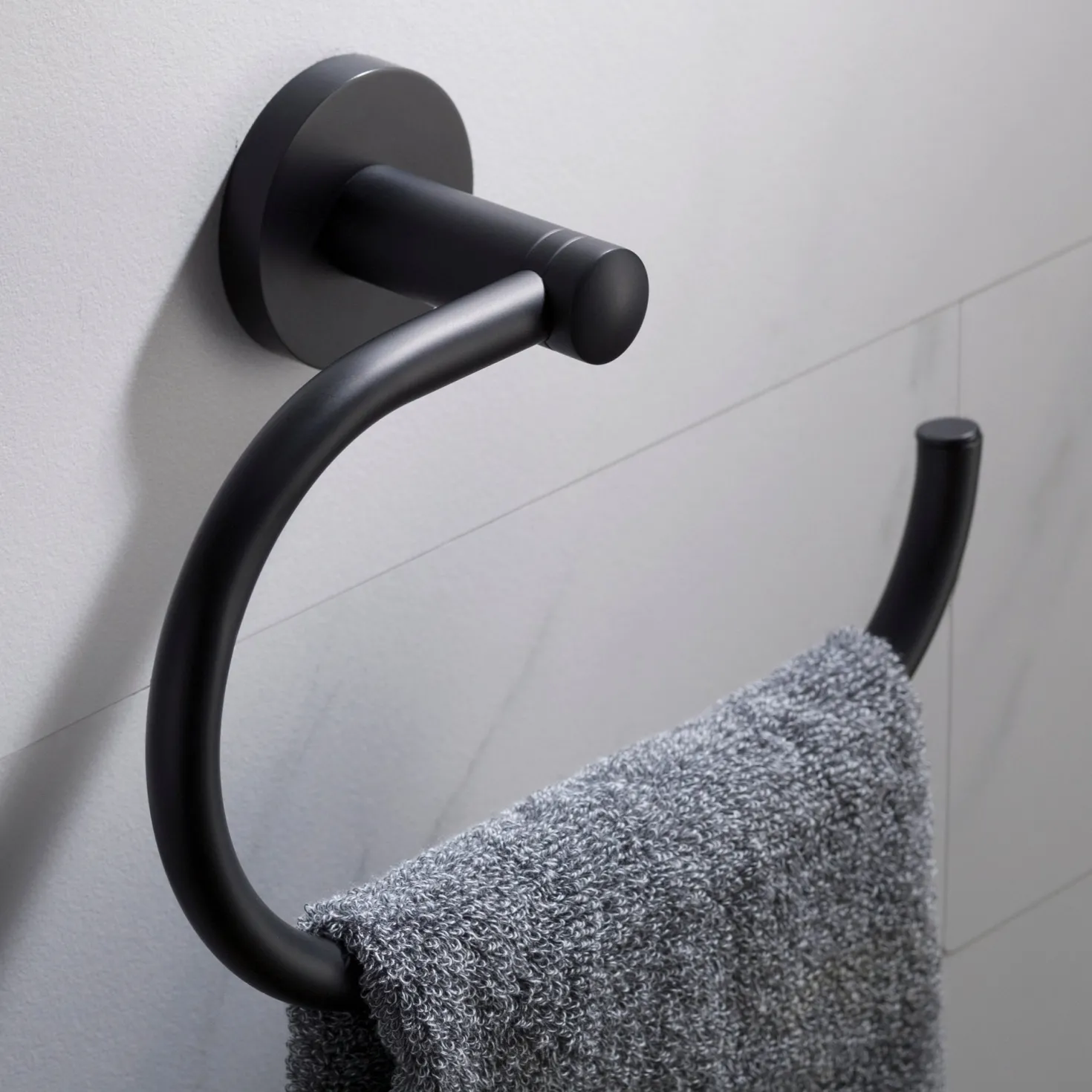 KRAUS Elie Bathroom Towel Ring