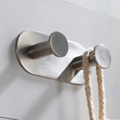 KRAUS Elie Bathroom Wall Mount Robe and Towel Double Hook