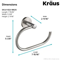 KRAUS Elie 4-Piece Matching Bath Hardware Set