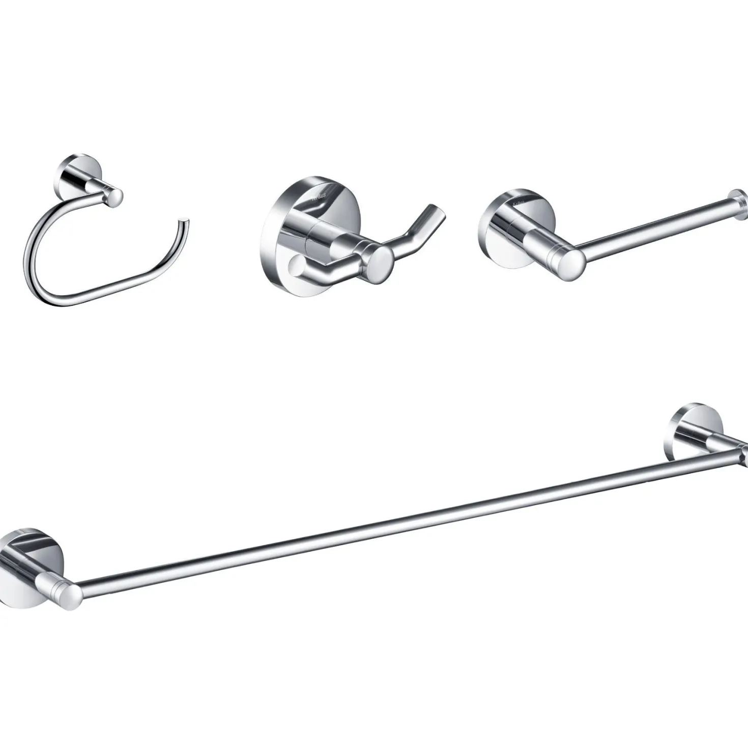 KRAUS Elie 4-Piece Matching Bath Hardware Set