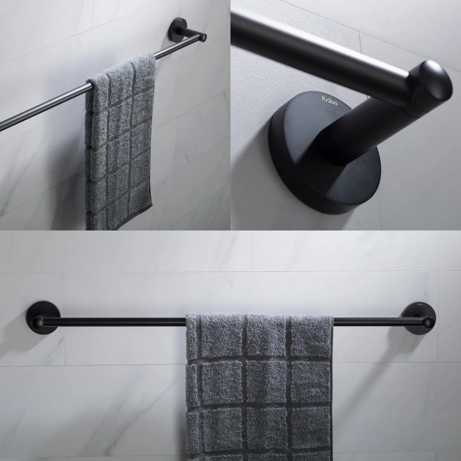 KRAUS Elie 4-Piece Matching Bath Hardware Set
