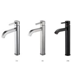 KRAUS Gaia Glass Vessel Sink and Ramus Faucet