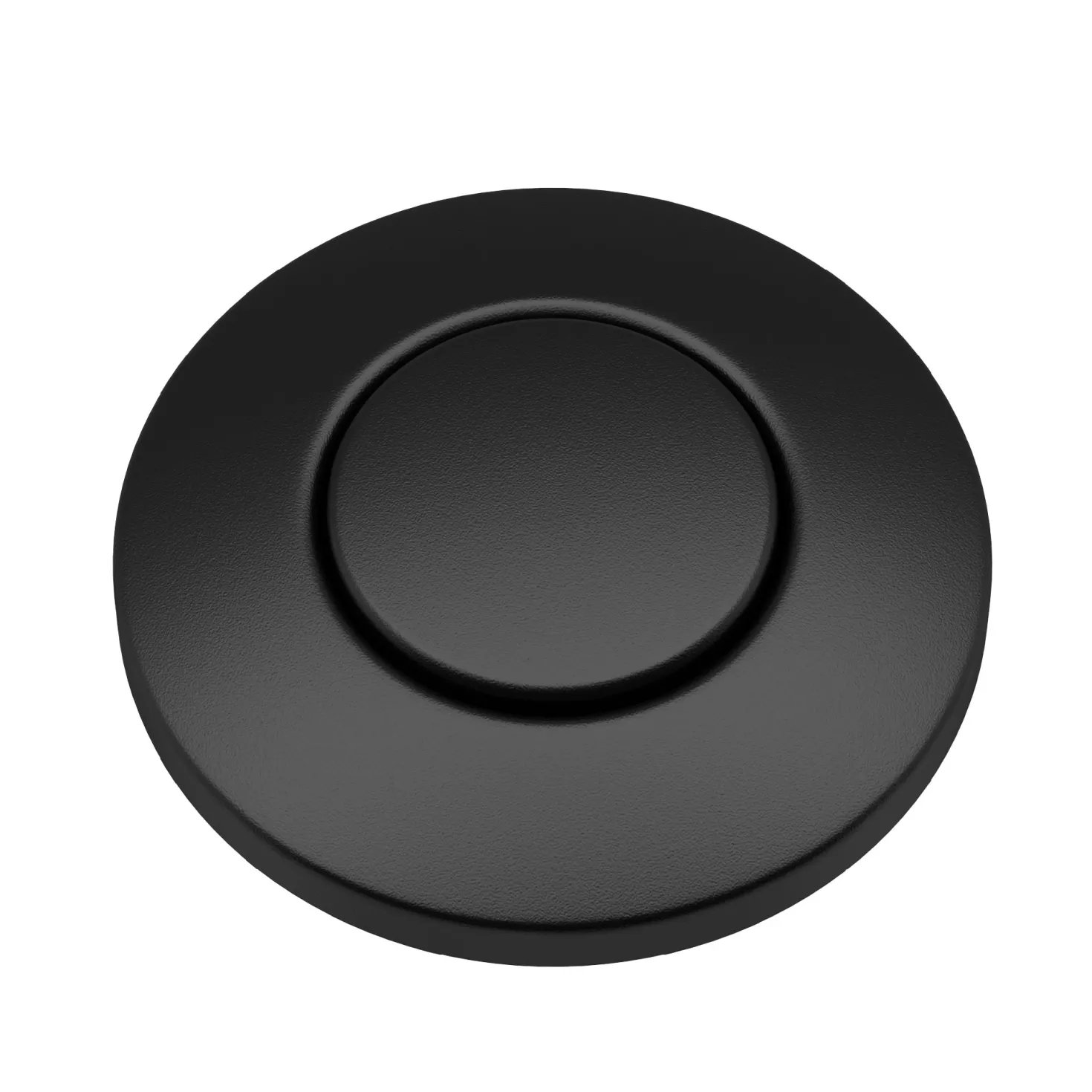 KRAUS Garbage Disposal Push Button Air Switch Kit in Matte Black
