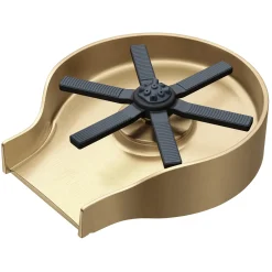 KRAUS Glass Rinser in Brushed Brass