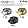 KRAUS Glass Rinser in Spot-Free Stainless