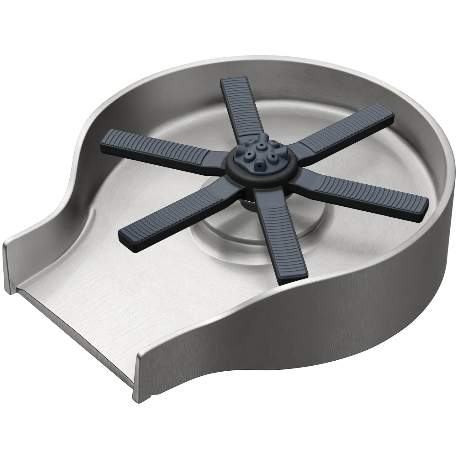 KRAUS Glass Rinser in Spot-Free Stainless