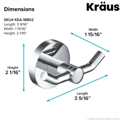 KRAUS Indy Single Handle Bathroom Faucet with 24