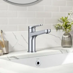 KRAUS Indy Single Handle Bathroom Faucet in Polished Chrome
