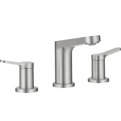 KRAUS Indy Widespread Bathroom Faucet in Spot-Free Brushed Nickel