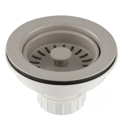 KRAUS Kitchen Sink Strainer in Truffle