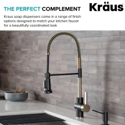 KRAUS Kitchen Soap Dispenser in Brushed Brass KSD-41