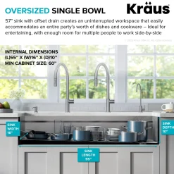 KRAUS Kore Dual Tier 57
