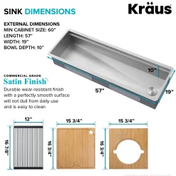 KRAUS Kore Dual Tier 57