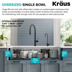 KRAUS Kore 2-Tier Workstation 45