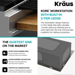 KRAUS Kore 2-Tier Workstation 45