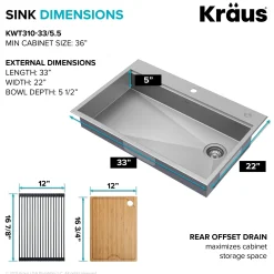 KRAUS Kore Workstation 33