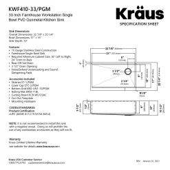KRAUS Kore Workstation 33