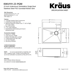 KRAUS Kore Workstation 23