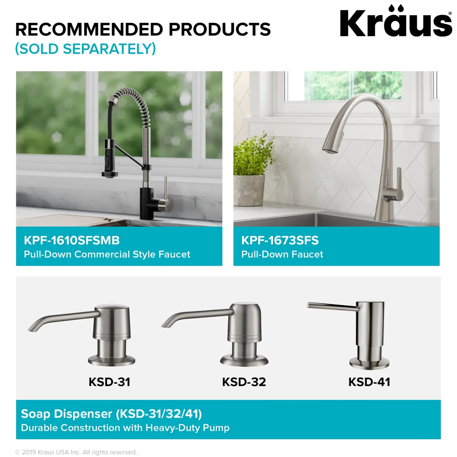 KRAUS Kore Workstation 23" Undermount 16 Gauge Single Bowl Stainless Steel Kitchen Sink with Accessories