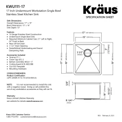 KRAUS Kore Workstation 17