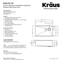 KRAUS Kore Workstation 30