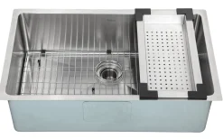 KRAUS Multi-Functional Stainless Steel Colander CS-3