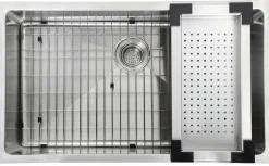 KRAUS Multi-Functional Stainless Steel Colander CS-3