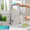 KRAUS Oletto Contemporary Single-Handle Touch Activated with Pull Down Sprayer in Chrome