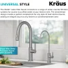 KRAUS Oletto Drinking Water Filter Faucet in Spot-Free Stainless Steel