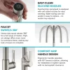 KRAUS Oletto High-Arc Chrome Single Handle Pull-Down Kitchen Faucet