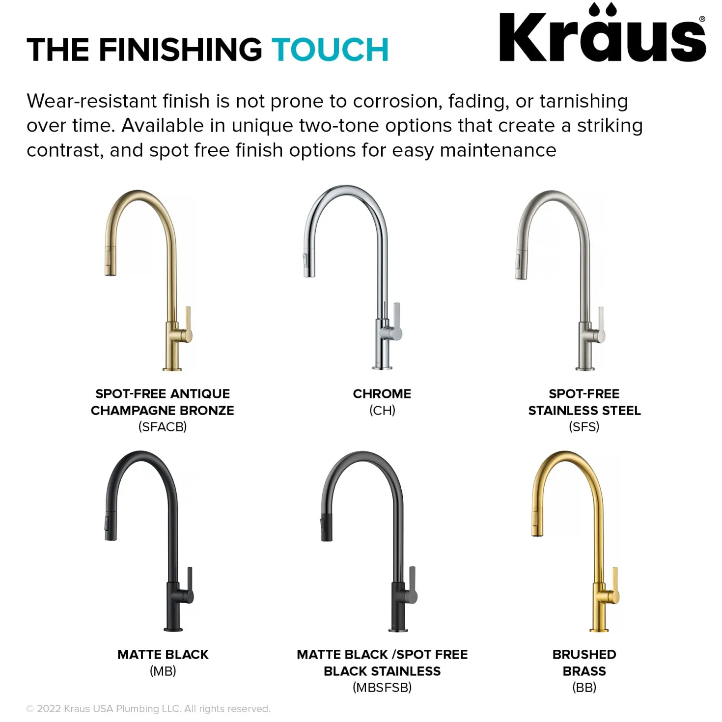 KRAUS Oletto High-Arc Chrome Single Handle Pull-Down Kitchen Faucet
