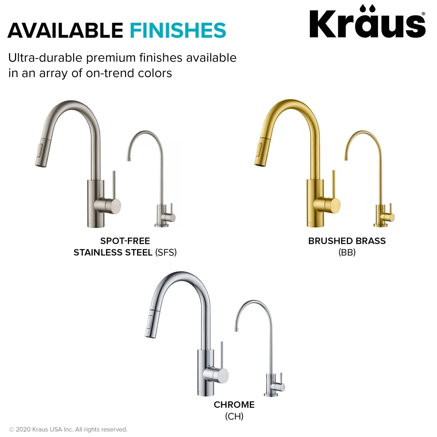 KRAUS Oletto Pull-Down Kitchen Faucet & Purita Water Filter Faucet in Spot Free Stainless Steel