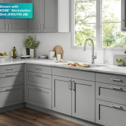 KRAUS Oletto Single Handle Chrome Pull-Down Kitchen Faucet