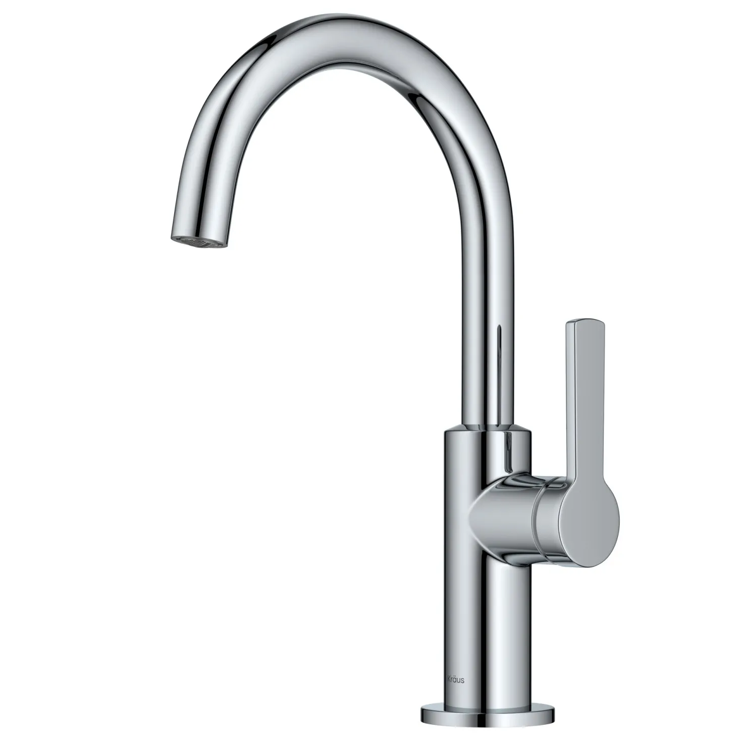 KRAUS Oletto Single Handle Chrome Kitchen Bar Faucet