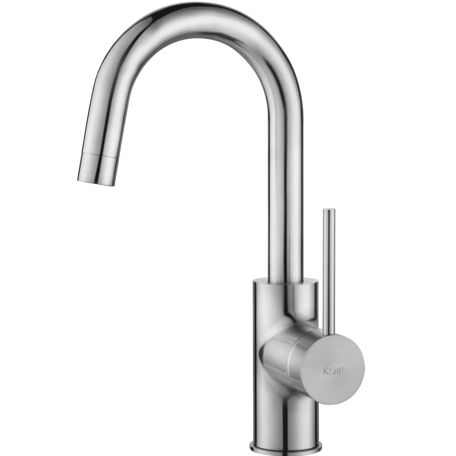 KRAUS Oletto Single Lever Kitchen Bar Faucet in Chrome