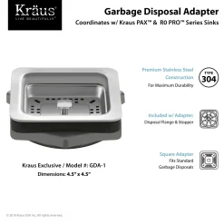KRAUS Pax Garbage Disposal Adapter