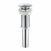 KRAUS Pop-Up Drain for Bathroom Sink in Chrome