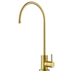 KRAUS Purita 100% Lead-Free Kitchen Water Filter Faucet in Brushed Brass