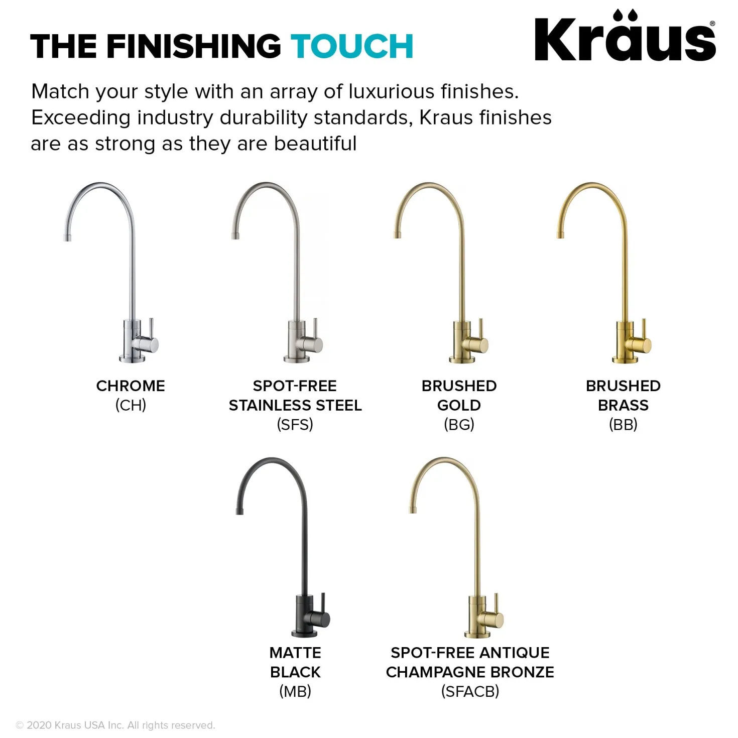 KRAUS Purita 100% Lead-Free Kitchen Water Filter Faucet in Spot Free Antique Champagne Bronze
