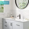 KRAUS Ramus Single Handle Bathroom Sink Faucet with Lift Rod Drain in Gunmetal - **Discontinued **