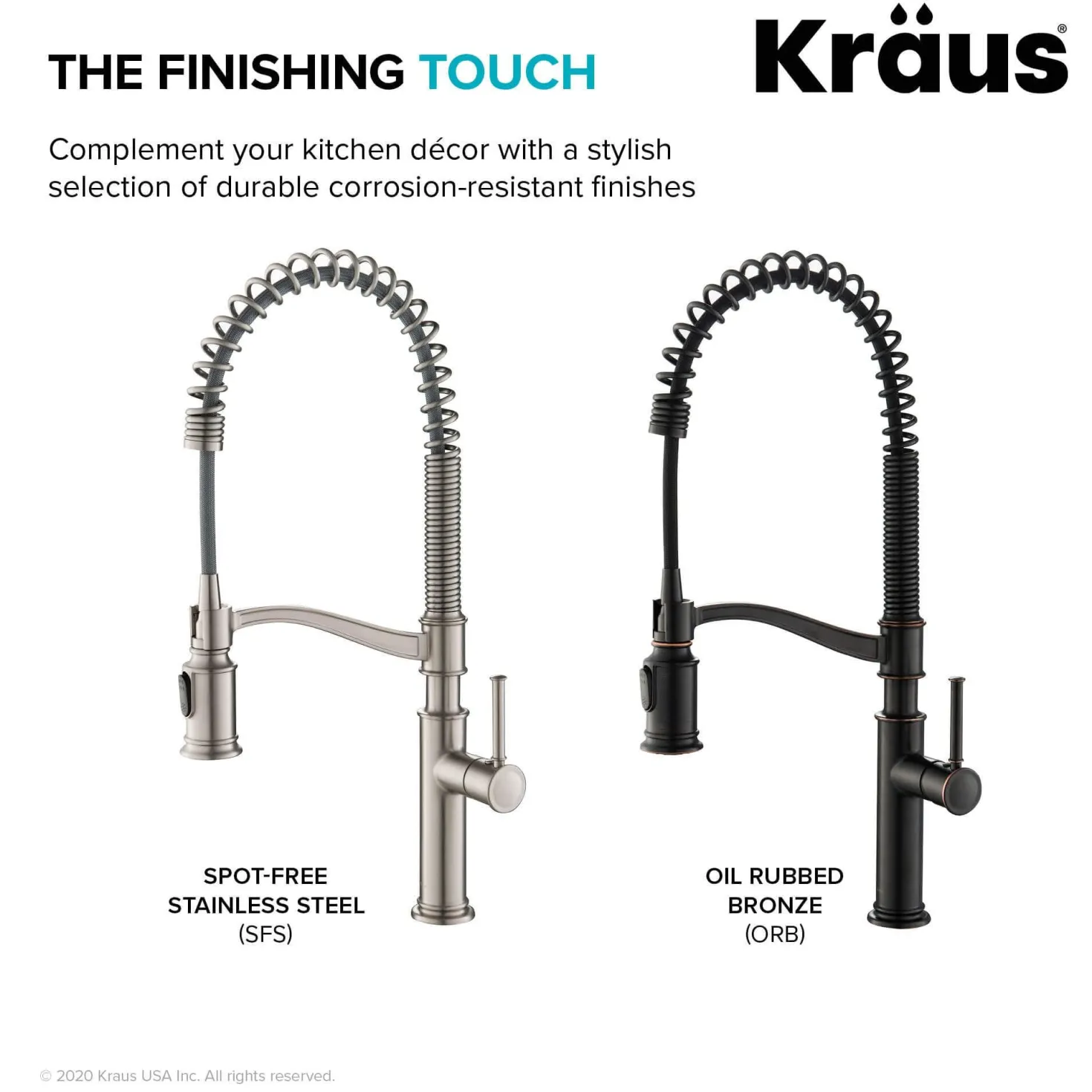 KRAUS Sellette Commercial Style Pull-Down Kitchen Faucet with Deck Plate and Soap Dispenser in Spot Free Stainless Steel