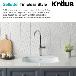 KRAUS Sellette Kitchen Bar Faucet in Chrome